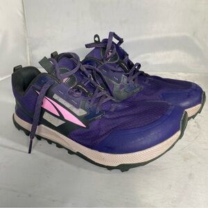 Altra Lone Peak 7Shoes Purple Running Walking Gym Cushion Trail